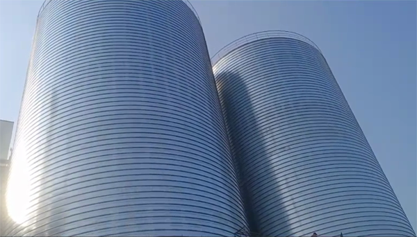 铜仁2座混凝土高架卷板仓